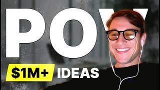 pov: brainstorming $1M+ startup ideas with Daniel Dalen