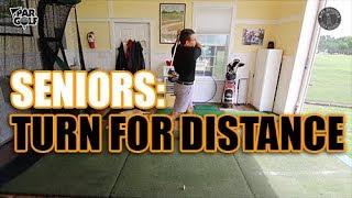 Senior Golfers:  More Distance with a Longer Backswing, Mike Sullivan, Raleigh, NC