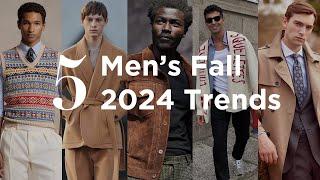 5 Fall 2024 Men's Fashion Trends You Need to Know