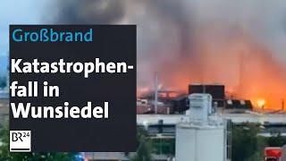 Großbrand: Katastrophenfall in Wunsiedel | BR24