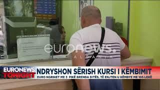 Ndryshon sërish kursi i këmbimit!Euro ngrihet me 3 pikë brenda ditës, të enjten u këmbye me 105 lekë