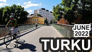 Summer Walking in Turku, Finland - June 2022