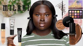 Full Face Of Milani Cosmetics  - Will This Work?  || Ohemaa Bonsu