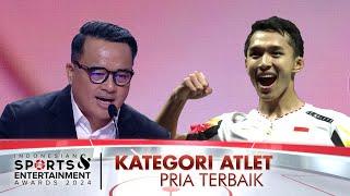 Pemenang Kategori Atlet Pria Terbaik | INDONESIAN SPORTS ENTERTAINMENT AWARDS 2024