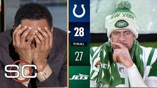 Aaron Rodgers' experiment is OVER! - ESPN GOES CRAZY New York Jets lose to Indianapolis Colts 28-27