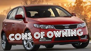 What are the cons of owning a Kia Cerato II?