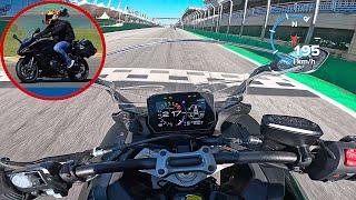 TESTE SUZUKI GSX-S 1000 GT EM INTERLAGOS - NÃO PROMETEU NADA E ENTREGOU TUDO - A MAIS DIVERTIDA