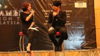 Adam Lambert press conference, KL