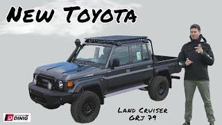 Neuer Toyota Land Cruiser GRJ79 2024 mit Luftfahrwerk von OME