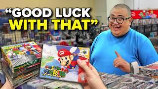 I Tried Buying 100 Mario Games in 1 Day