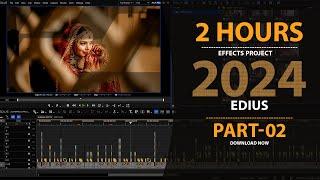 दो घंटे का पोज़ेक्ट | EDIUS WEDDING EFFECT PROJECT FREE DOWNLOAD HARE | SURESH EDITS