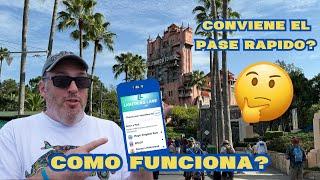 COMO son las FILAS RAPIDAS en DISNEY WORLD | Plan IDEAL para Disney Hollywood Studios #lightninglane