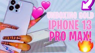 Unboxing GOLD iPhone 13 Pro Max| SO DISAPPOINTED 