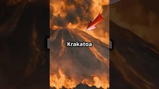 The Deadly Eruption of Krakatoa!  #fastfacts #facts #fastfactsverse #eruption #youtubeshorts