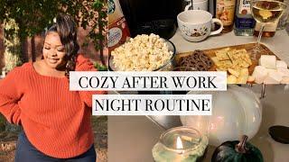 Cozy Fall After Work Night Routine | Night Routine | After Work Night Routine | Cozy Fall Vibes