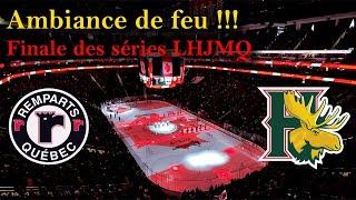 Venez voir un match de hockey ! Finale des séries : Remparts de Québec VS Mooseheads d'Halifax