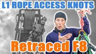 Rethreaded Figure of Eight Knot - Rope Access Knots