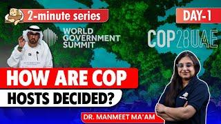 How are COP hosts decided || Crack UPSC Prelims 2024 || Pathway To Prelims || Sleepy Classes