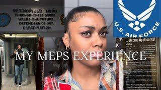 MY MEPS EXPERIENCE 2024| I GOT YELLED AT 