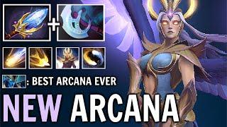 VENGEFUL SPIRIT NEW ARCANA IS HERE! Most Beautiful Effect Scepter + Manta Build Hard Gameplay Dota 2