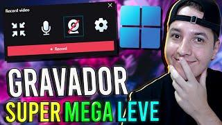 Gravador de TELA para PC SUPER FRACO 2023