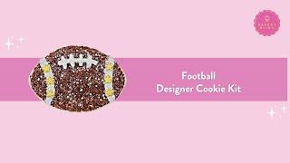 Football Designer Cookie Kit Tutorial