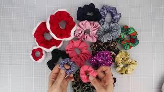 DIY Scrunchies - How to make a scrunchie!
