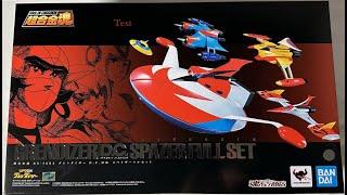 Grendizer SPAZER FULL SET GX76x3 unboxing (Eng)