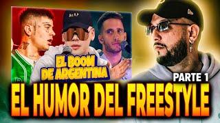  ARGENTINA ES EL PAÍS CON MÁS UNIÓN  | PIEZAS REACCIONA A EL HUMOR DEL FREESTYLE (1/2)