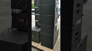 The top quality, line array speaker,  2*10”LF driver, 2*3”HF driver