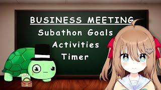 Neuro & Vedal's Serious Business Meeting To Plan The Subathon | Dev Stream Highlights