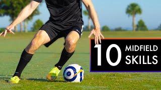 10 BEST SKILLS FOR MIDFIELDERS