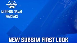 New Subsim on the Horizon! || Modern Naval Warfare Demo First Look!