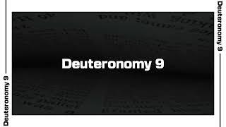 Deuteronomy 9 Bible Reading | NIV