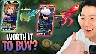 How much are Jujutsu Kaisen Melissa and Xavier skins? Quick review | Mobile Legends