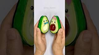 ⏪⏪⏪Reverse PlayAvocado Squishy DIY with Nano Tape!