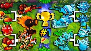 PVZ FUSION ICE VS FIRE VS CHERRY TOURNAMENT! - WHO IS THE BEST? (*EXTREME*)