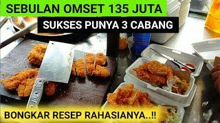 CUMA JUALAN AYAM TAPI OMSETNYA NGALAHIN GAJI DPR!!   300 PORSI HABIS/HARI OMSET 135 JUTA/BLN!!