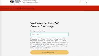 CVC OEI Online Course Finder v1