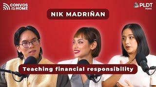 Money Mindset Coach Nik Madriñan on teaching financially responsibility at home | CONVOS @ Home