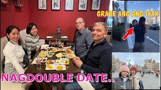 NAGDOUBLE DATE|Grabe ang iyak ni ace gustong sumama| PINAY BELGIAN LIFE 