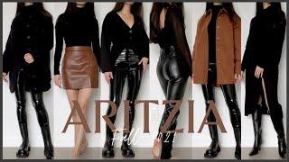 ARITZIA FALL VEGAN LEATHER, SHACKETS & MORE | TRY-ON HAUL