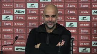 Khusanov AND Reis? “I'M SO GRATEFUL” | Pep Guardiola Press Conference | Man City 3-1 Plymouth Argyle