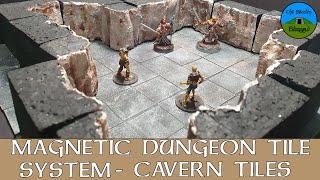 Dungeons and Dragons Magnetic Cavern Tiles Terrain