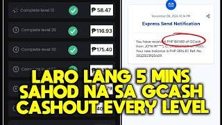 PINAKA-LEGIT: LEVEL 10 = ₱30 | FREE EARNING SA GCASH! LARO LANG 30MINS PAYOUT NA | NO INVITE