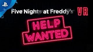 Five Nights at Freddy's VR: Help Wanted - Launch Trailer | PS VR