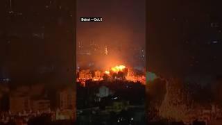 Explosions in Beirut as Israel Continues Lebanon Airstrikes