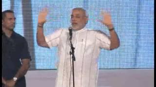 Narendra Modi's Speech at Amaazia's Foundation stone ceremony.