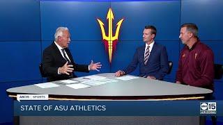 ASU Athletic Director Graham Rossini discusses the state of the football team over the offseason