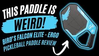 Bird's Falcon Elite - Ergo Paddle Review: Does this Weird Shape Fix Pickleball Elbow?